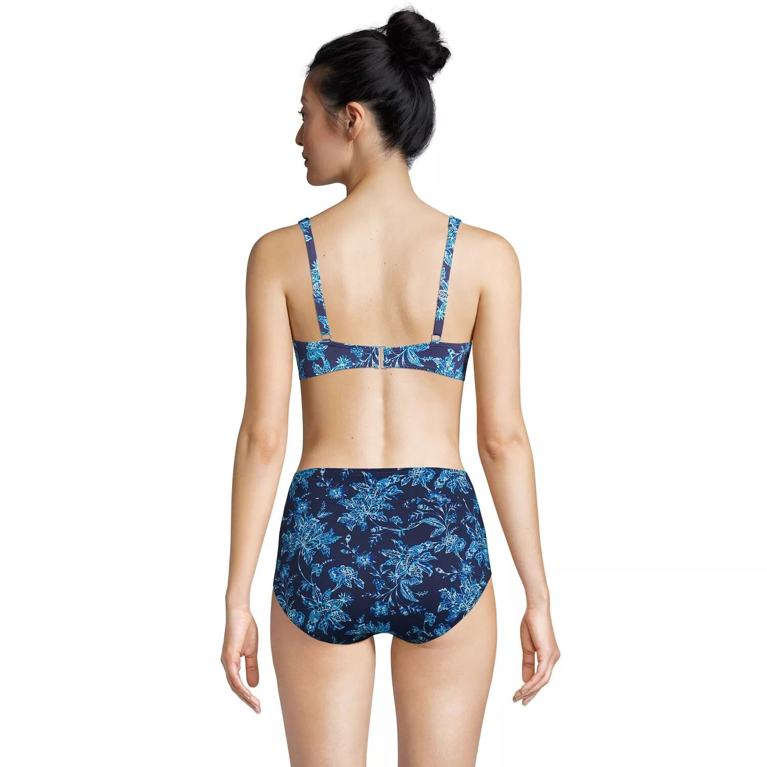 Женский бикини-топ на косточках с закручивающейся передней частью Lands End DDD-Cup Lands' End
Женский бикини-топ на косточках с закручивающейся передней частью Lands End DDD-Cup Lands' End