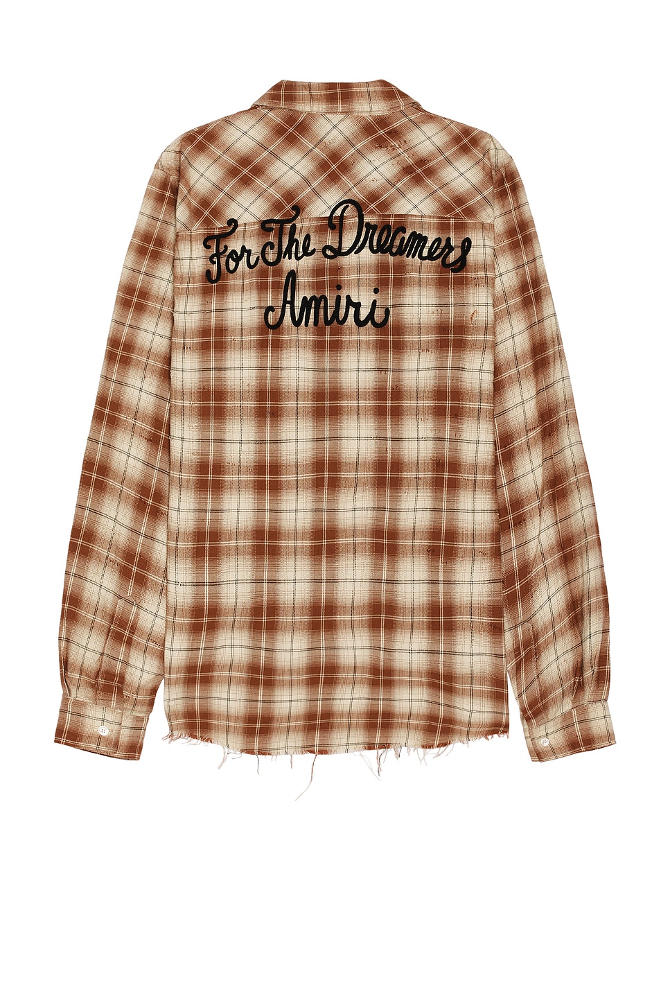 Фланелевая рубашка Shotgun Amiri, Chocolate
Фланелевая рубашка Shotgun Amiri, Chocolate