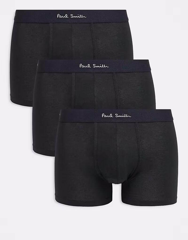 Комплект из 3 трусов черного цвета Paul Smith
Комплект из 3 трусов черного цвета Paul Smith