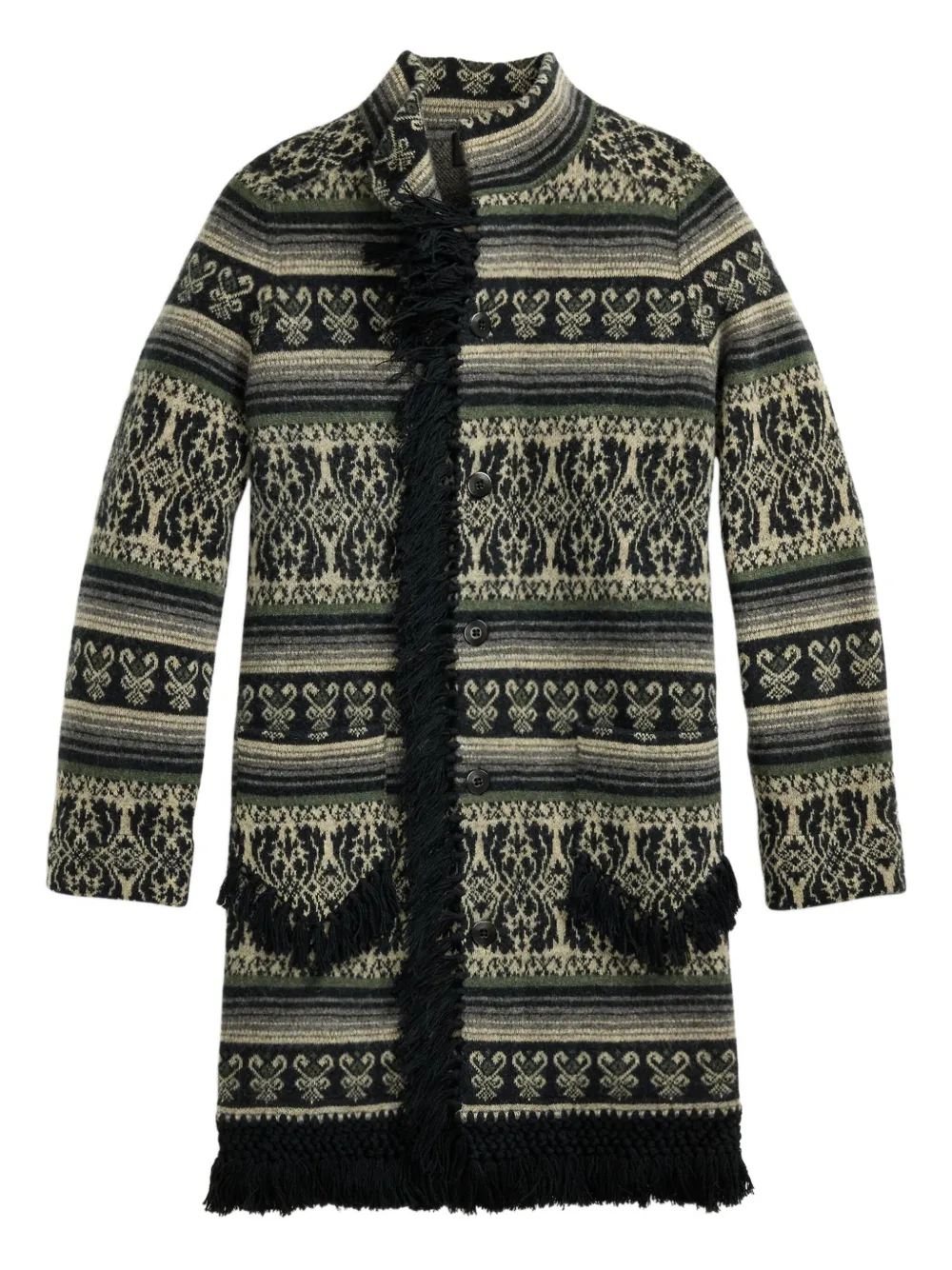 Кардиган-пальто Amelia с узором и бахромой Ralph Lauren Rrl, серый
Кардиган-пальто Amelia с узором и бахромой Ralph Lauren Rrl, серый