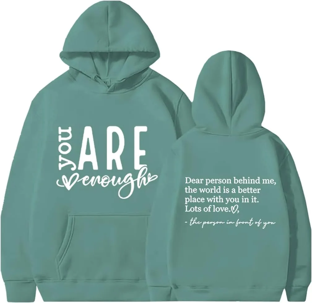 Толстовка You Are Enough
Толстовка You Are Enough