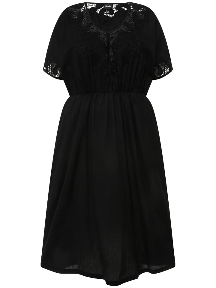 Длинное платье Ulla Popken, черный
Длинное платье Ulla Popken, черный