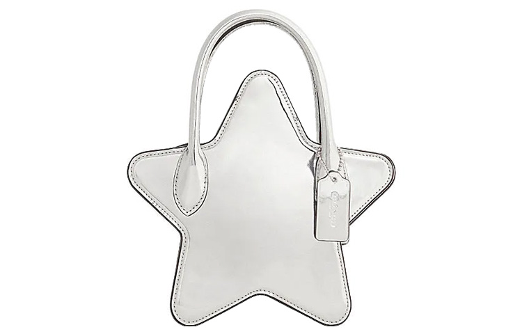 Сумка женская из кожи коровы серебристая COACH Regular
Сумка женская из кожи коровы серебристая COACH Regular