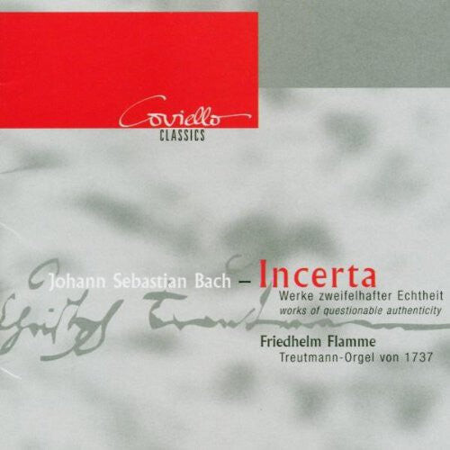 CD диск Bach, J.S. / Flamme: Incerta-Orgelwerke Zweifelha
CD диск Bach, J.S. / Flamme: Incerta-Orgelwerke Zweifelha