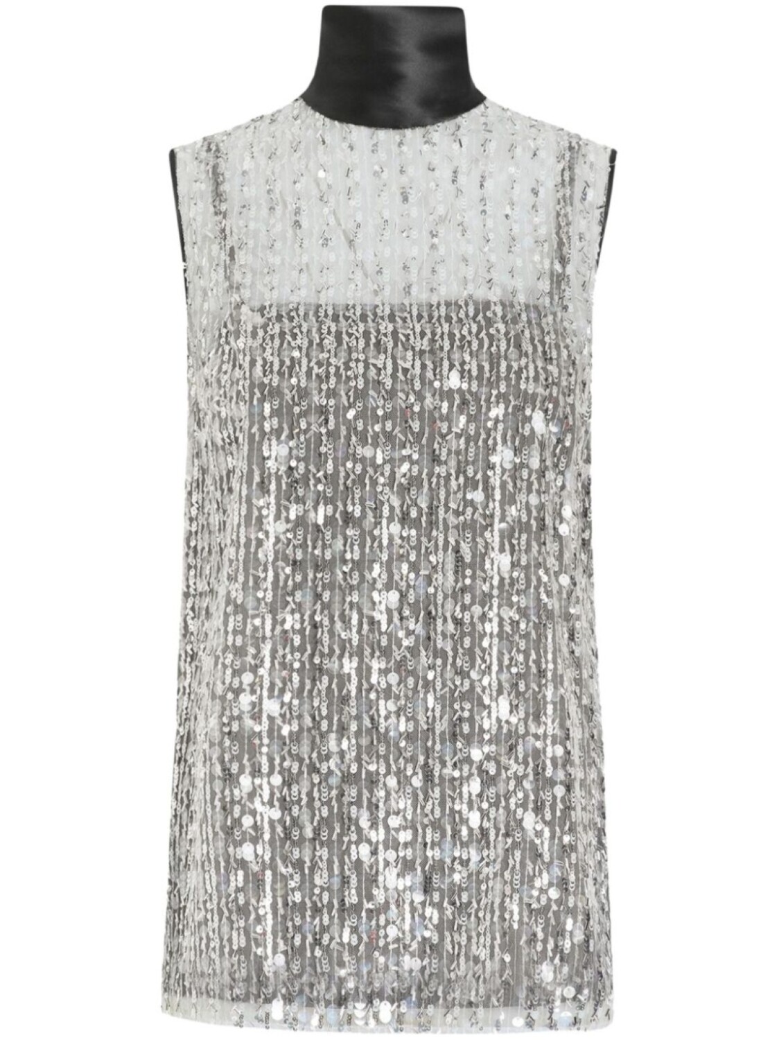 Топ, украшенный пайетками Dolce & Gabbana, белый
Топ, украшенный пайетками Dolce & Gabbana, белый