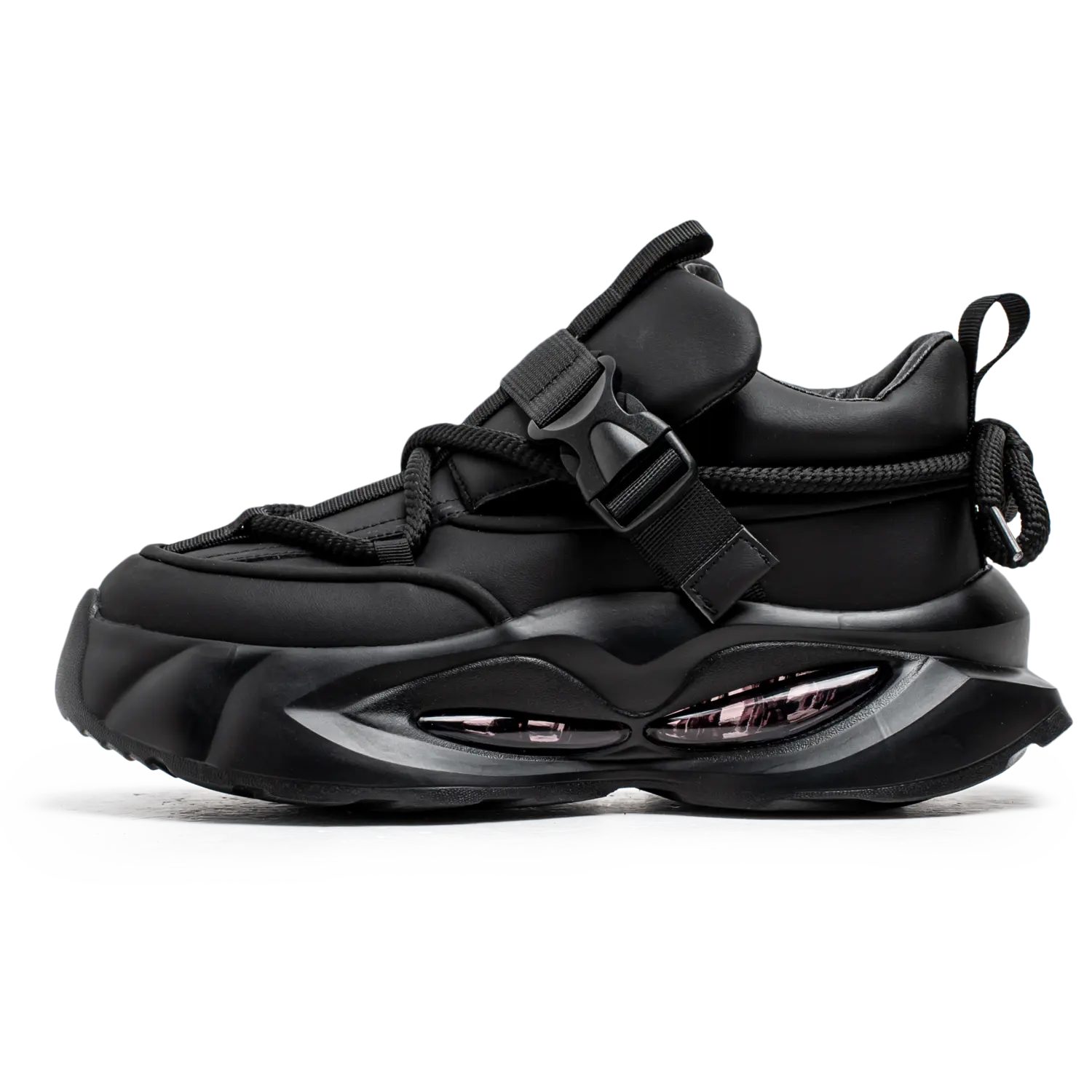 Bull charm Высокие износостойкие низкие массивные кроссовки мужские черные, цвет Black 
Bull charm Высокие износостойкие низкие массивные кроссовки мужские черные, цвет Black