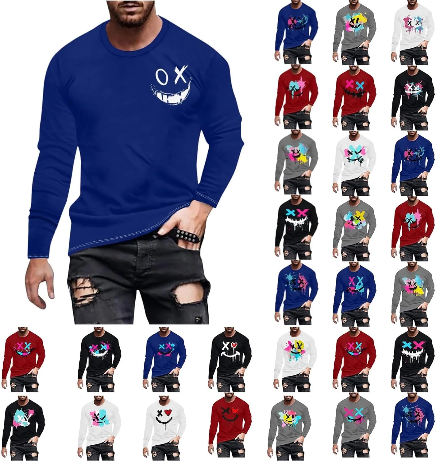 Футболка с длинным рукавом Muscularfit с принтом
Футболка с длинным рукавом Muscularfit с принтом