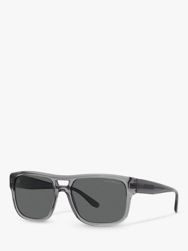 EA4197 мужские прямоугольные солнцезащитные очки Emporio Armani, Transparent Grey
EA4197 мужские прямоугольные солнцезащитные очки Emporio Armani, Transparent Grey