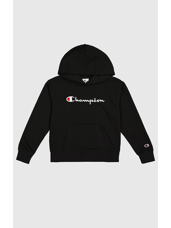 Пуловер с капюшоном Champion, черный 
Пуловер с капюшоном Champion, черный