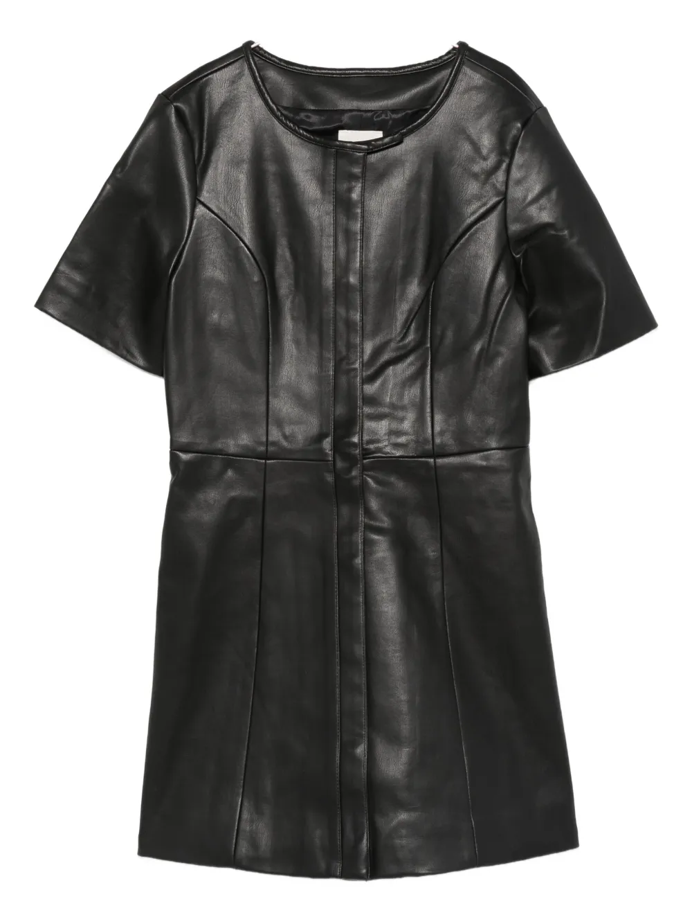 Платье с короткими рукавами и отделкой из вставок The Garment, черный
Платье с короткими рукавами и отделкой из вставок The Garment, черный