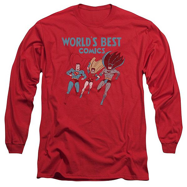 Футболка с длинным рукавом Justice League of America Worlds Best Licensed Character
Футболка с длинным рукавом Justice League of America Worlds Best Licensed Character