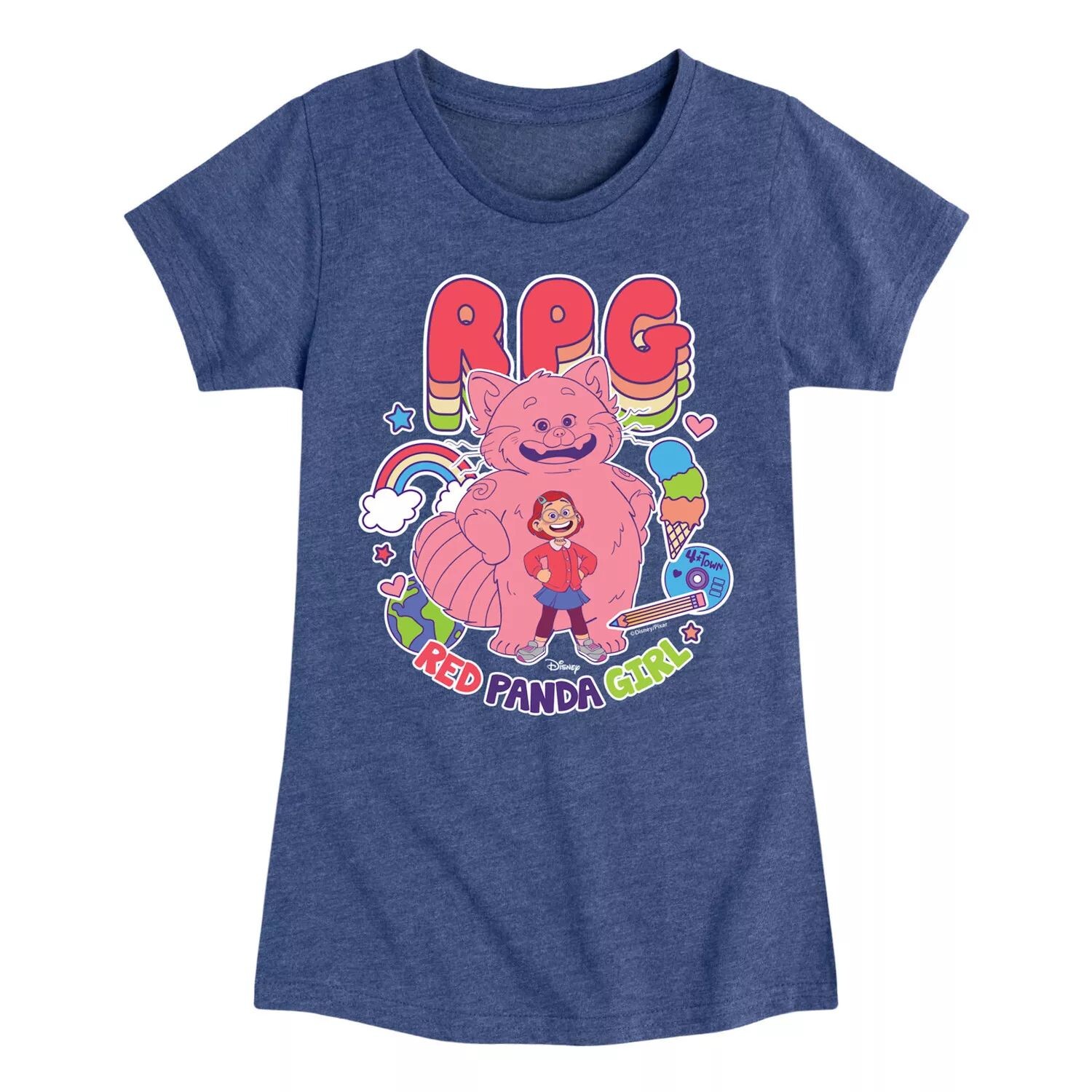 Футболка с рисунком «Девочка-панда» Disney/Pixar's Turning Red для девочек 7–16 лет Licensed Character, синий
Футболка с рисунком «Девочка-панда» Disney/Pixar's Turning Red для девочек 7–16 лет Licensed Character, синий