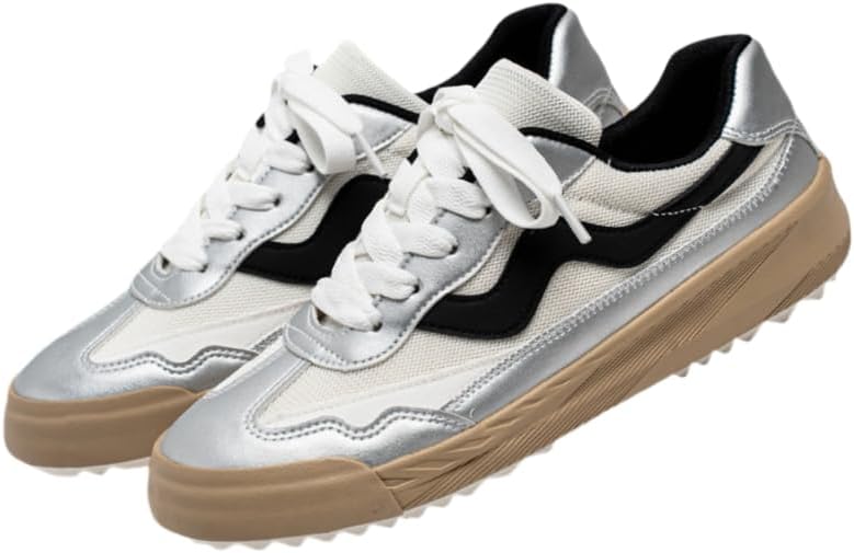 Мужские стильные низкие кеды для скейтбординга - разноцветный дизайн, противоскользящая резиновая подошва, дышащий верх и подкладка из сетки, шнуровка, повседневный стиль, подходят для ежедневной носки Hoalox
Мужские стильные низкие кеды для скейтбординга - разноцветный дизайн, противоскользящая резиновая подошва, дышащий верх и подкладка из сетки, шнуровка, повседневный стиль, подходят для ежедневной носки Hoalox