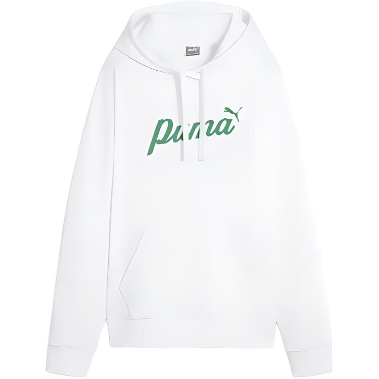 ESS+ Толстовка женская белая Puma 
ESS+ Толстовка женская белая Puma