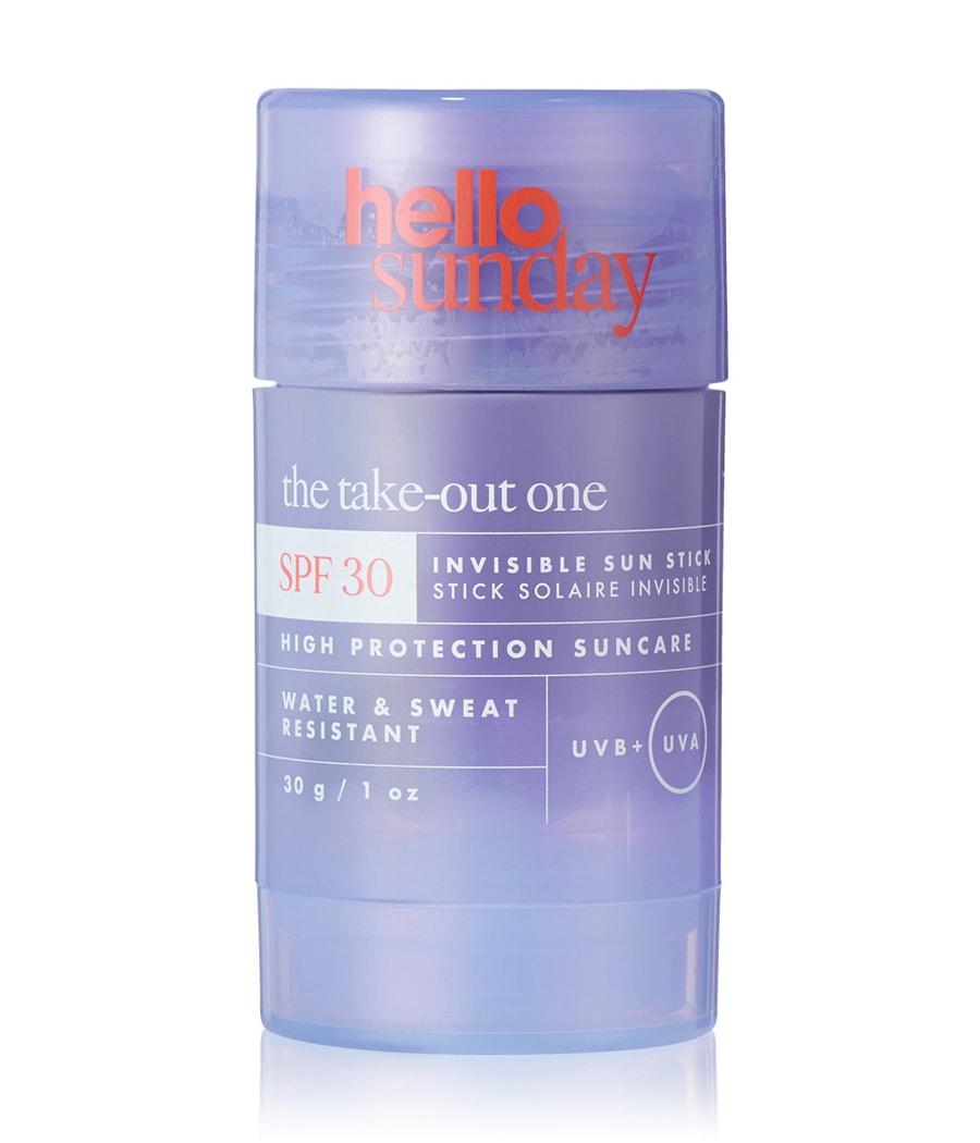 Солнцезащитная палочка Hello Sunday the take-out one SPF 30, 30g
Солнцезащитная палочка Hello Sunday the take-out one SPF 30, 30g