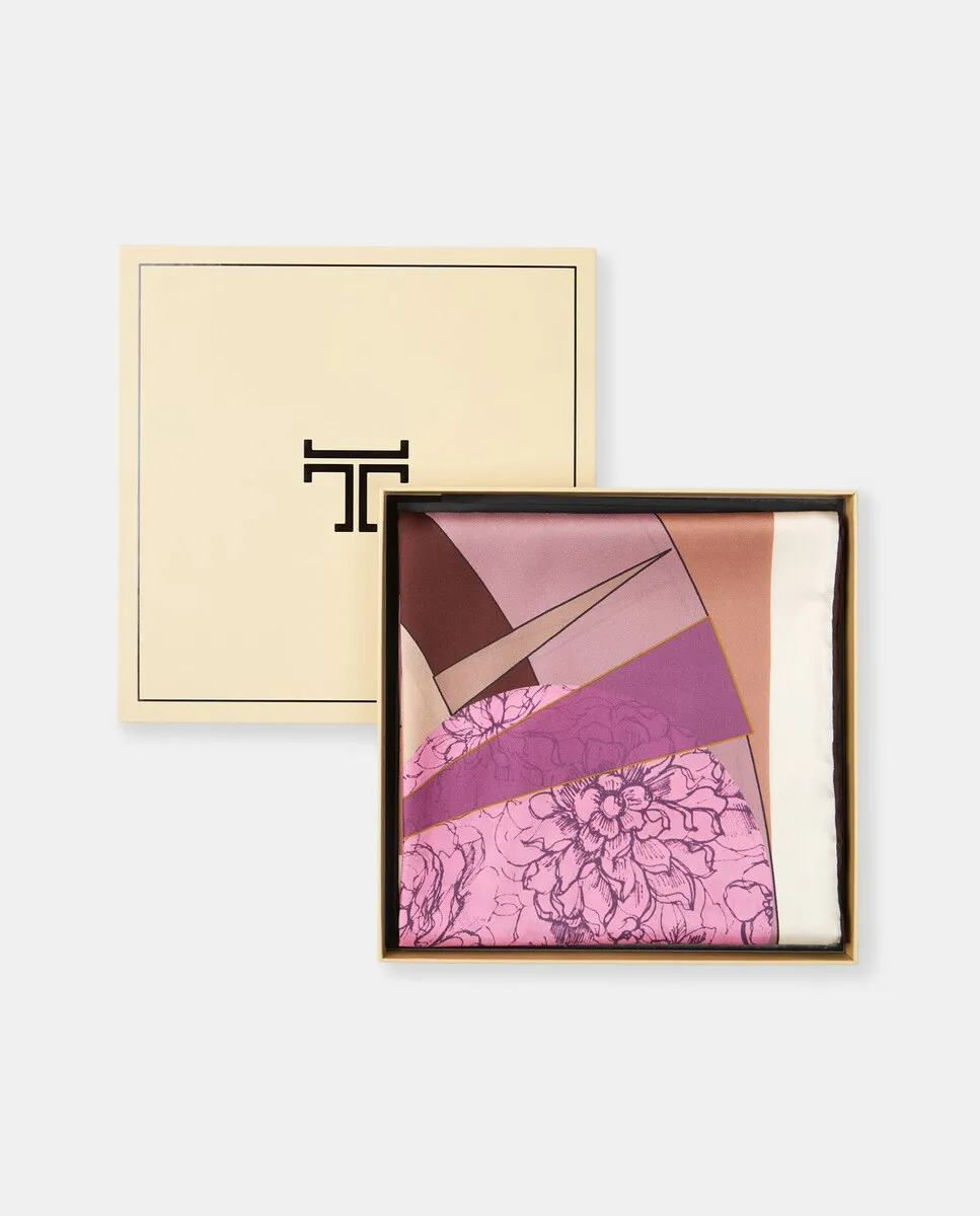 Шарф из шелковой саржи с принтом в виде воздушных шаров Latouche, розовый
Шарф из шелковой саржи с принтом в виде воздушных шаров Latouche, розовый