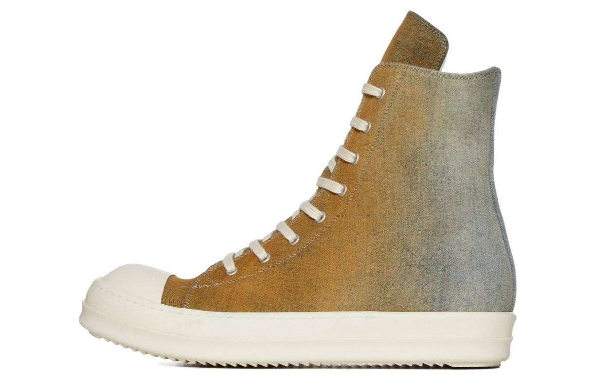 Джинсовые кроссовки с эффектом градиента Rick Owens DRKSHDW, Orange Blue 
Джинсовые кроссовки с эффектом градиента Rick Owens DRKSHDW, Orange Blue