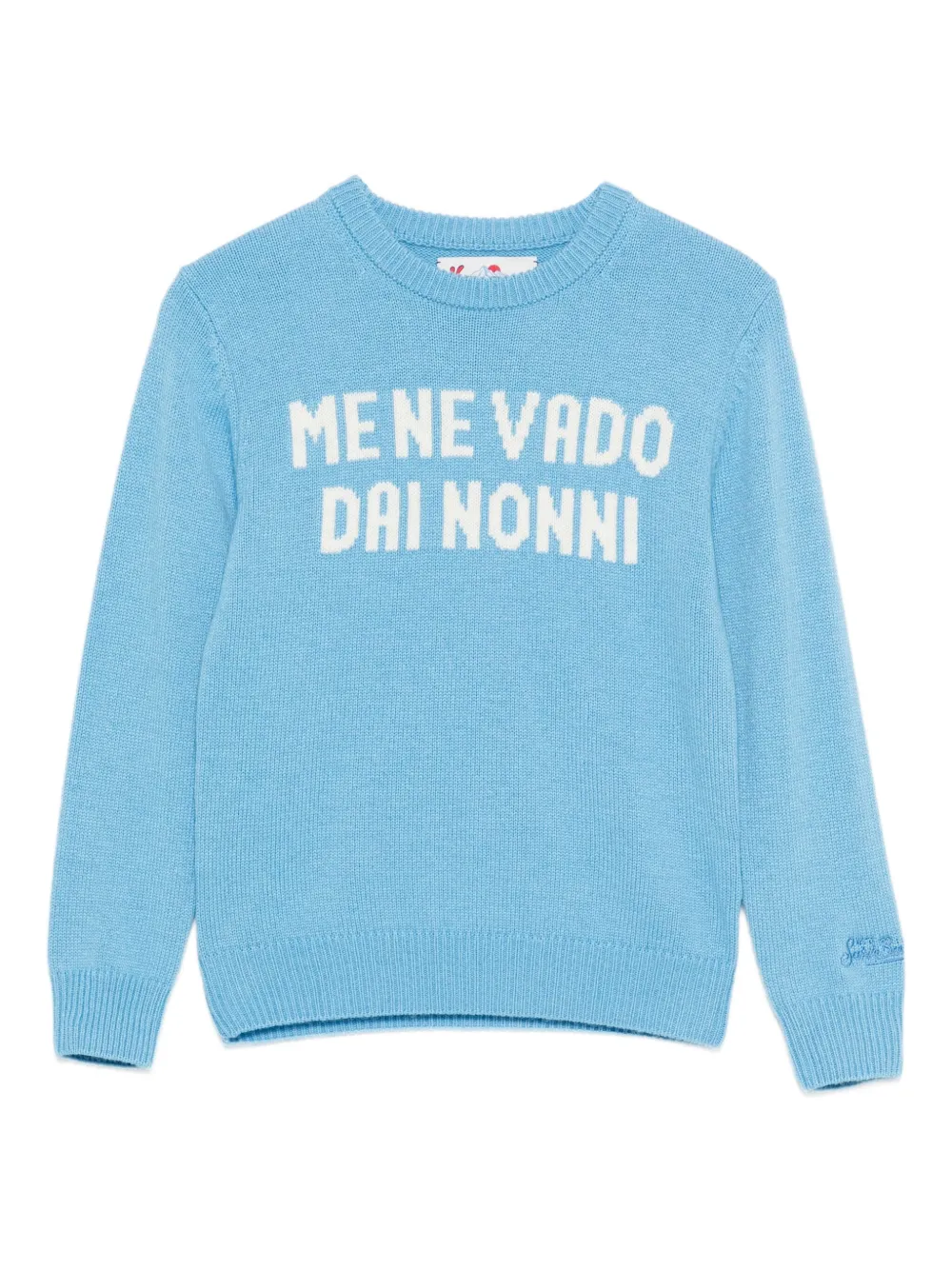 Свитер с круглым вырезом Mc2 Saint Barth Kids, синий
Свитер с круглым вырезом Mc2 Saint Barth Kids, синий