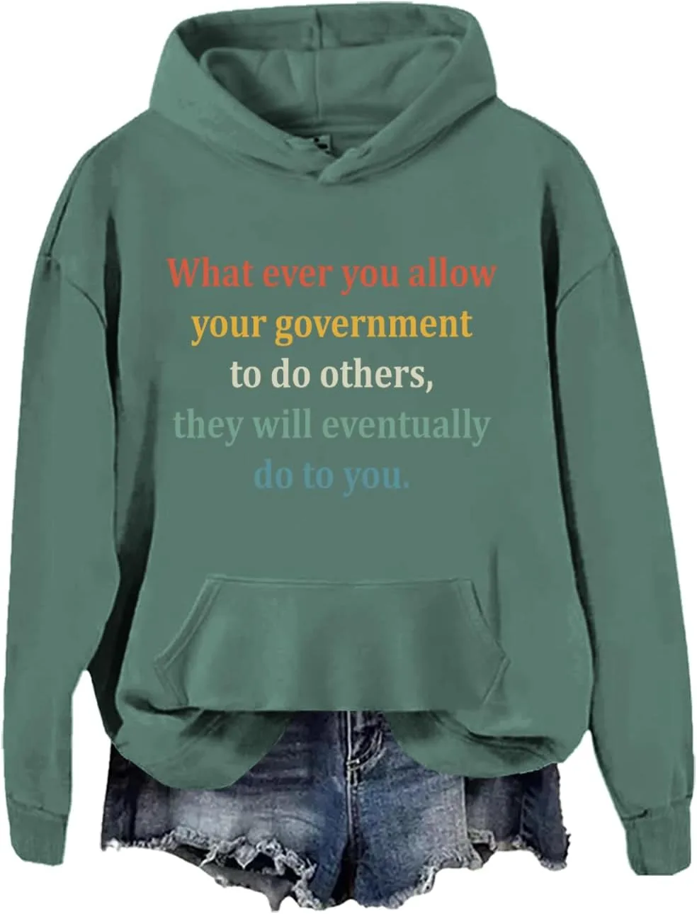 Толстовка Whatever You Allow Your Government to Do to Others JWVEL
Толстовка Whatever You Allow Your Government to Do to Others JWVEL