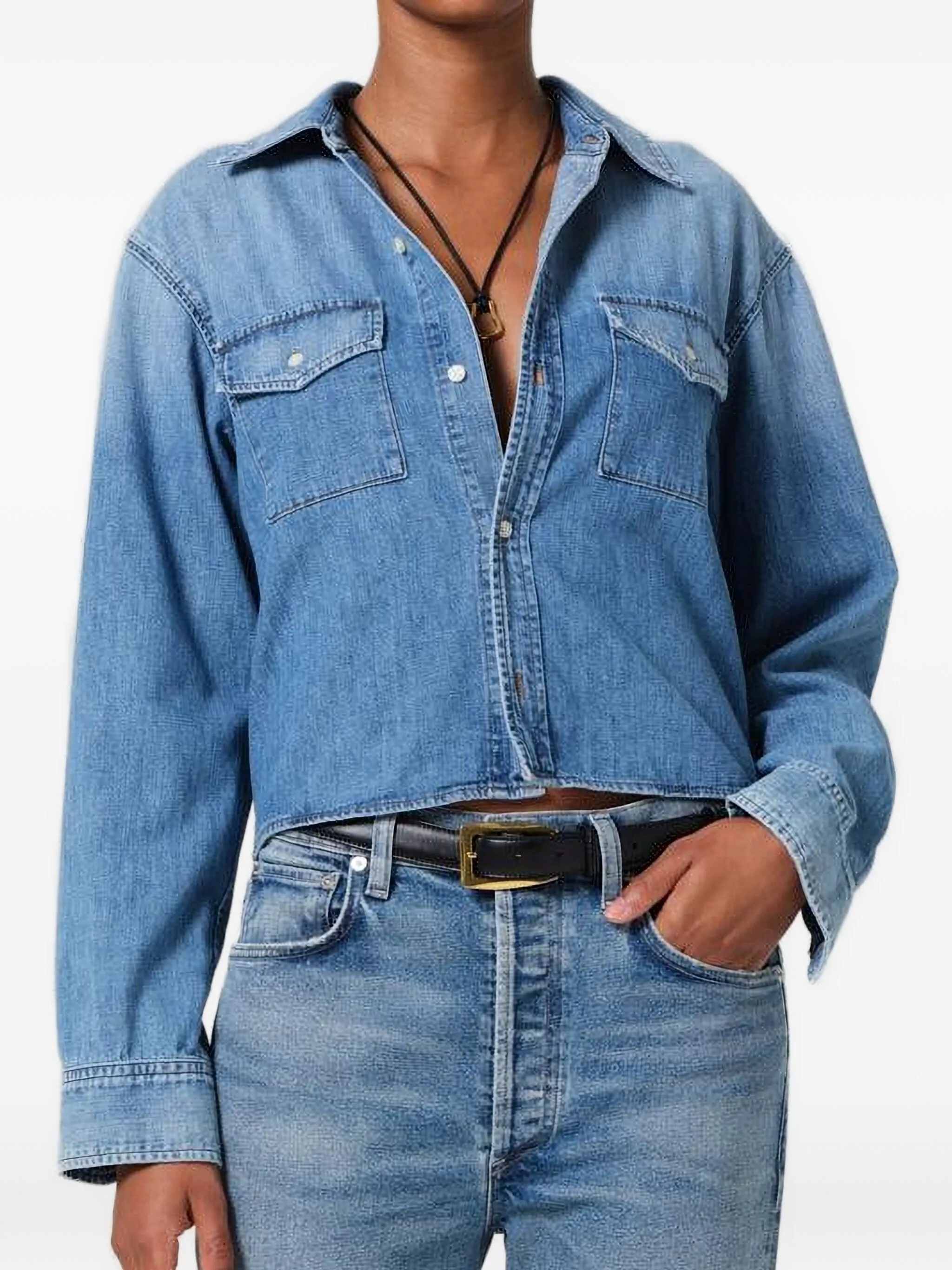 Рубашка Baby Shay Citizens Of Humanity, синий
Рубашка Baby Shay Citizens Of Humanity, синий