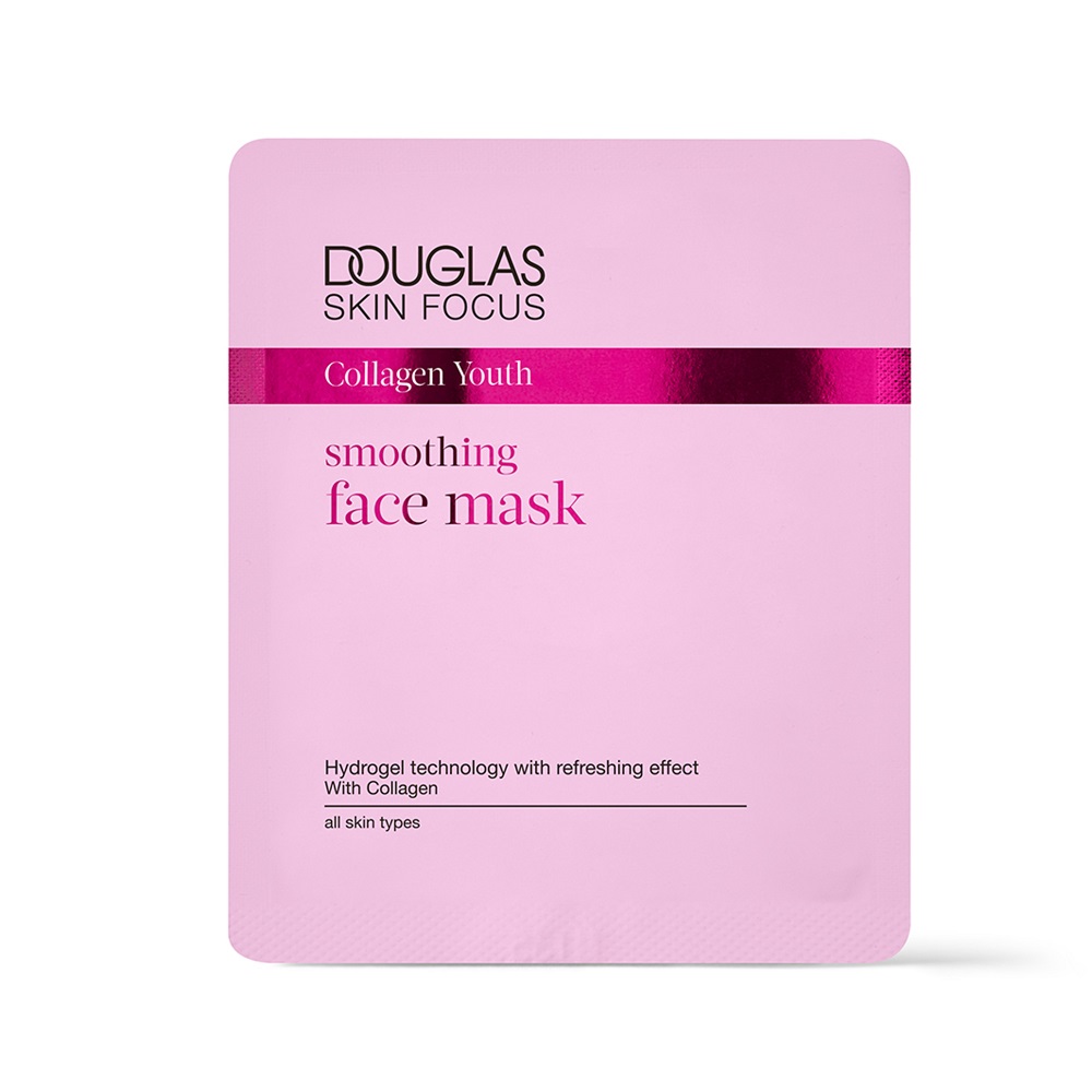 Разглаживающая тканевая маска skin focus collagen youth smoothing face mask Douglas Collection, количество 1 шт.
Разглаживающая тканевая маска skin focus collagen youth smoothing face mask Douglas Collection, количество 1 шт.