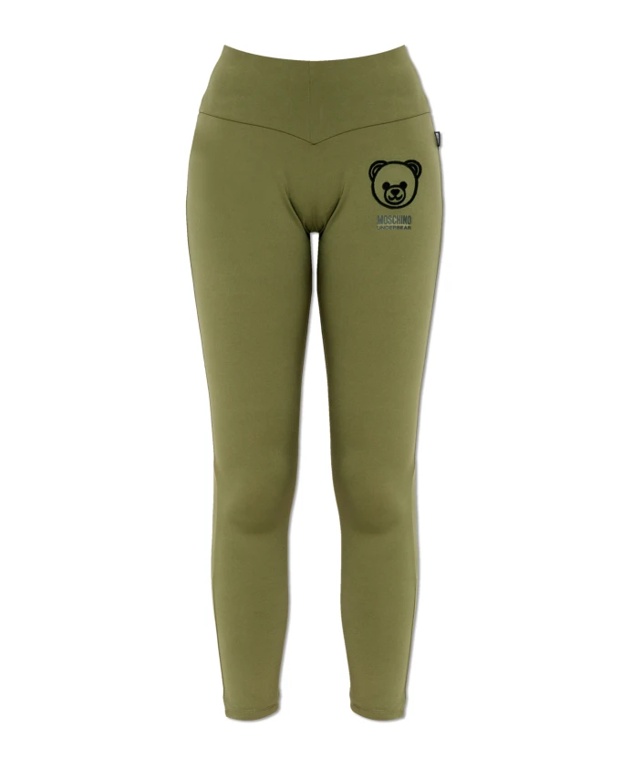 Леггинсы с рельефным логотипом Moschino, зеленый
Леггинсы с рельефным логотипом Moschino, зеленый