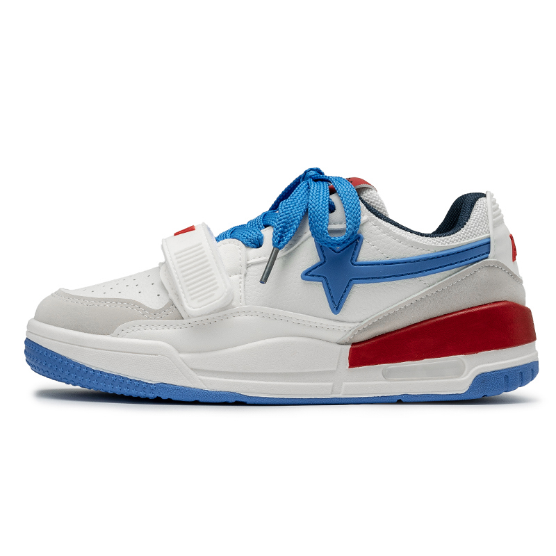 SHUXIAOBEI Скользоустойчивые износостойкие легкие лоу-топы для скейтборда унисекс белый с королевским синим, цвет White Royal Blue
SHUXIAOBEI Скользоустойчивые износостойкие легкие лоу-топы для скейтборда унисекс белый с королевским синим, цвет White Royal Blue