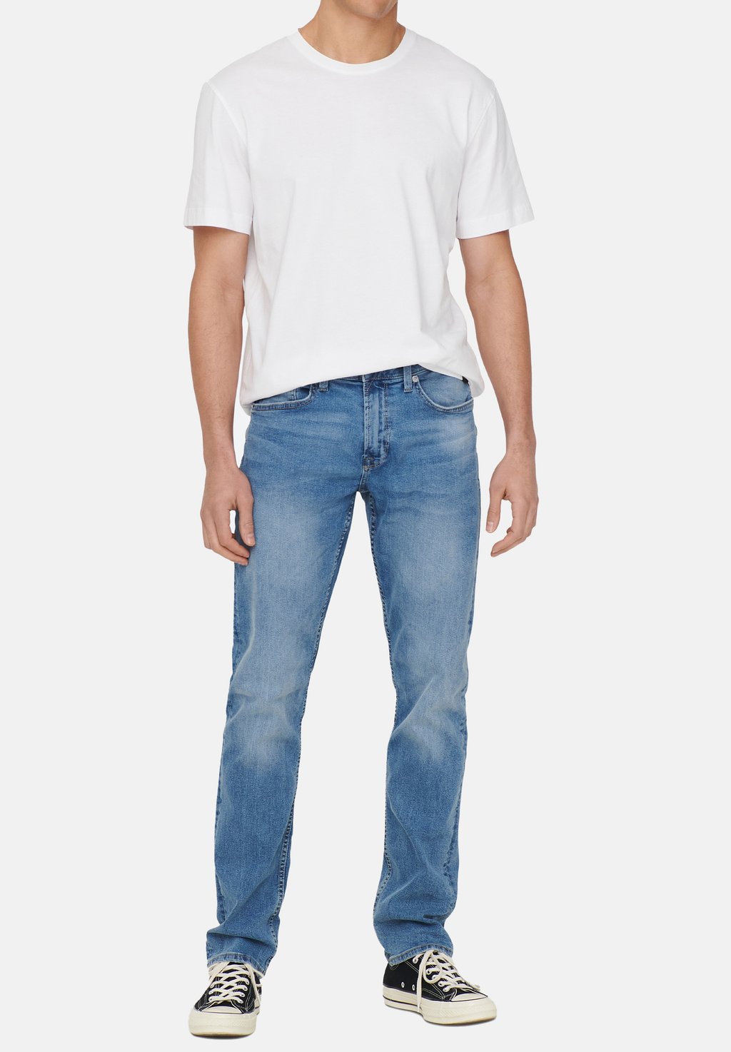 Базовая футболка 3 PACK Only & Sons, белый
Базовая футболка 3 PACK Only & Sons, белый