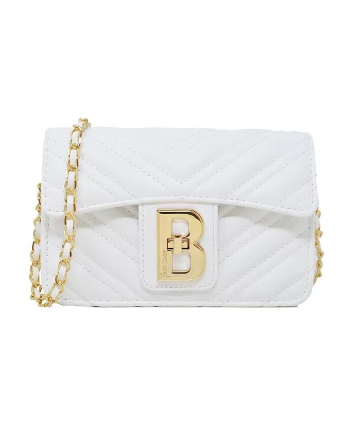 Сумка через плечо из дождевой кожи Bebe, белый
Сумка через плечо из дождевой кожи Bebe, белый