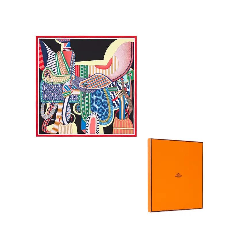 HERMES Шёлковый шарф Multicolor, Multicolor
HERMES Шёлковый шарф Multicolor, Multicolor