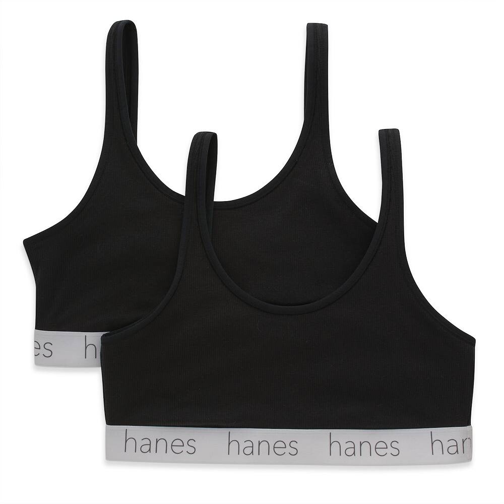 Комплект бюстгальтеров из эластичного хлопка Hanes Originals Ultimate DHO102, 2 шт., черный
Комплект бюстгальтеров из эластичного хлопка Hanes Originals Ultimate DHO102, 2 шт., черный