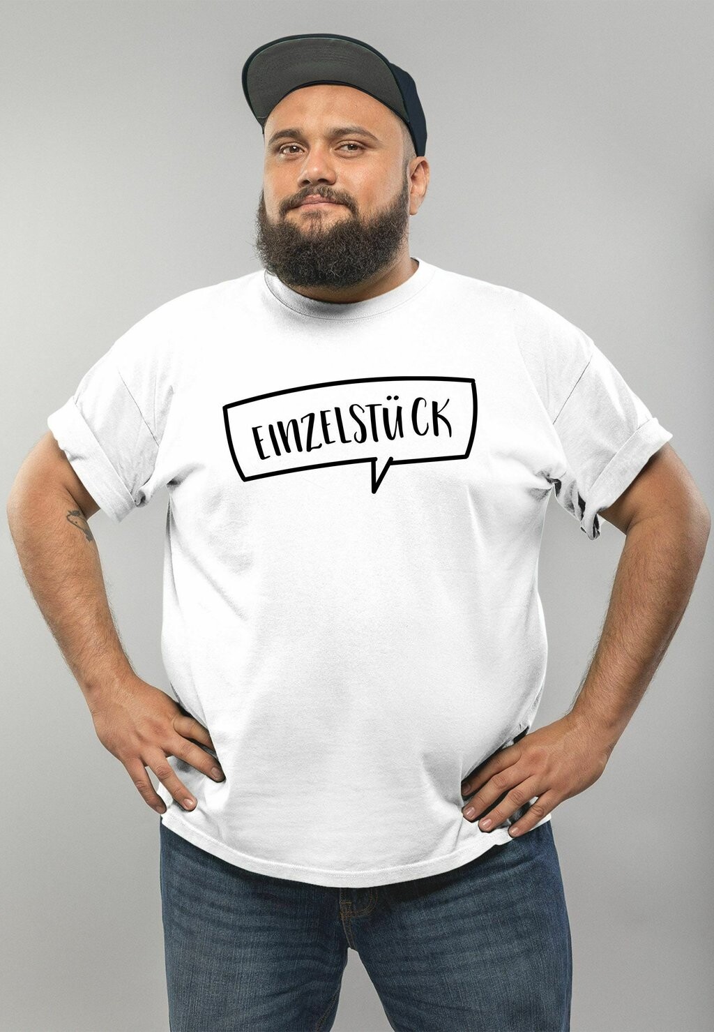 Футболка с принтом WITZIGES HERREN T-SHIRT "EINZELSTÜCK" SPRÜCHE SPRUCH Moonworks, цвет weiß
Футболка с принтом WITZIGES HERREN T-SHIRT "EINZELSTÜCK" SPRÜCHE SPRUCH Moonworks, цвет weiß