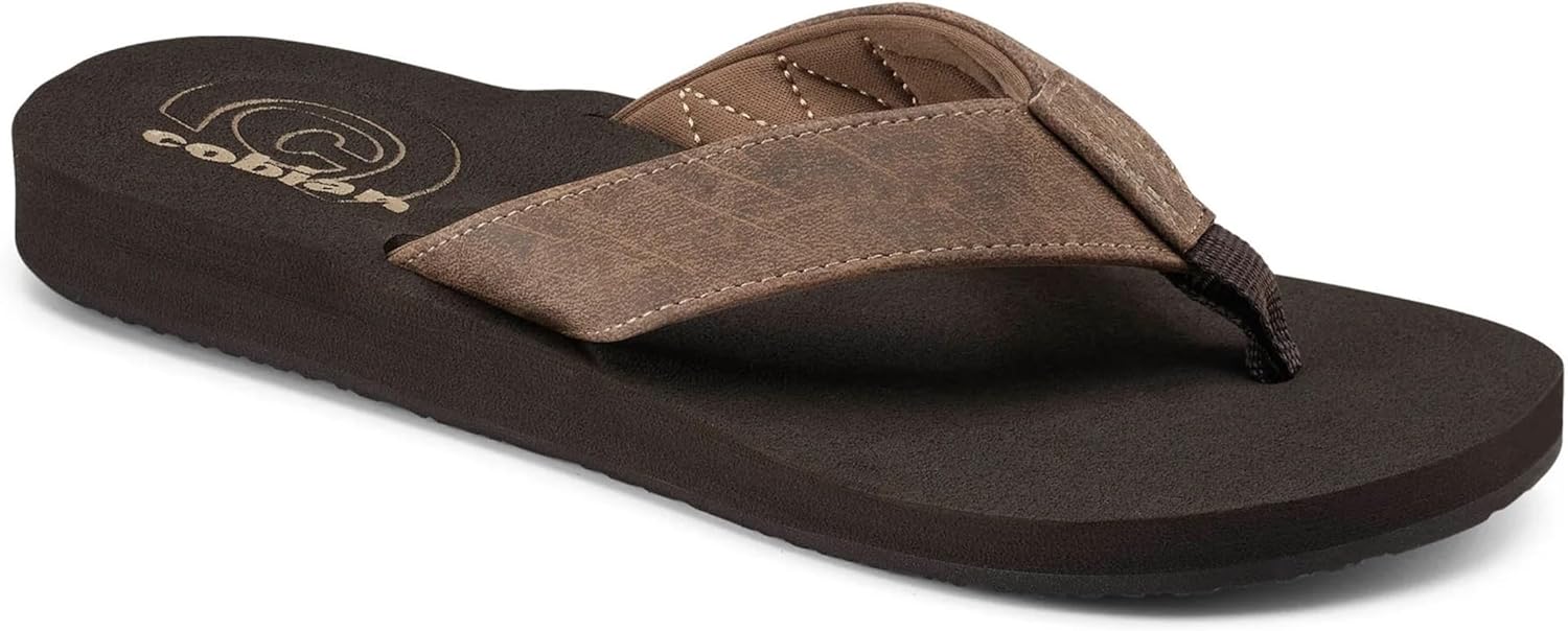 Cobian Floater 2 - мужские сандалии с мягкой амортизирующей стелькой - удобные шлепанцы для мужчин для ношения летом весь день, мокко
Cobian Floater 2 - мужские сандалии с мягкой амортизирующей стелькой - удобные шлепанцы для мужчин для ношения летом весь день, мокко