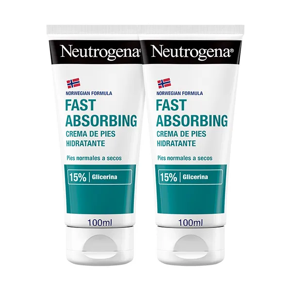 Увлажняющий крем для ног Absorción Inmediata Duplo Neutrogena, 1 UD
Увлажняющий крем для ног Absorción Inmediata Duplo Neutrogena, 1 UD