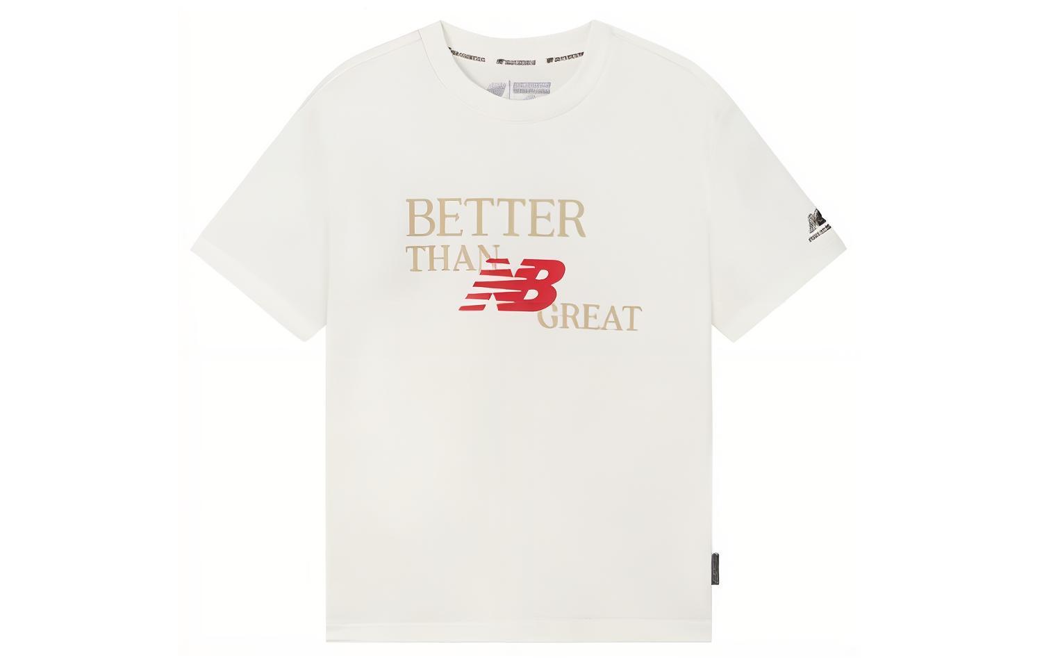 Футболка детская New Balance, цвет слоновая кость
Футболка детская New Balance, цвет слоновая кость