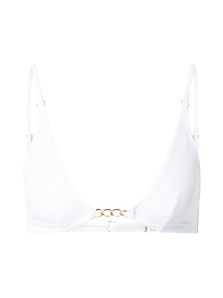 Треугольный бикини-топ ETAM MAILLON, белый
Треугольный бикини-топ ETAM MAILLON, белый