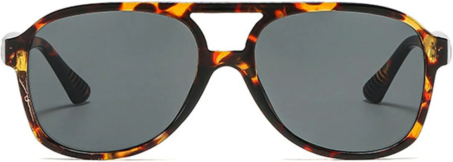 Солнцезащитные очки Willochra Retro Oversized Double Bridges Pilot для женщин, модные панк-очки для мужчин, цвет шампанского, защита от ультрафиолета UV400, C2
Солнцезащитные очки Willochra Retro Oversized Double Bridges Pilot для женщин, модные панк-очки для мужчин, цвет шампанского, защита от ультрафиолета UV400, C2