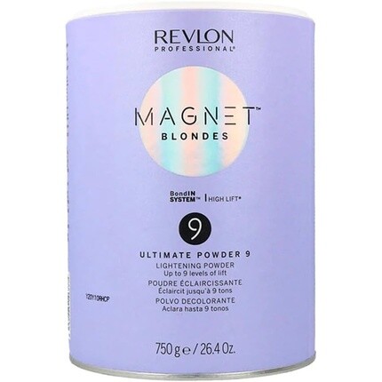 Magnet Blondes Ultimate 9 осветляющая пудра 750мл, Revlon
Magnet Blondes Ultimate 9 осветляющая пудра 750мл, Revlon