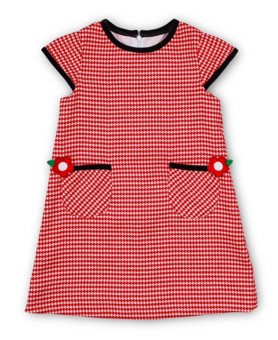 Платье в клетку гусиная лапка с цветами Florence Eiseman, No Color
Платье в клетку гусиная лапка с цветами Florence Eiseman, No Color