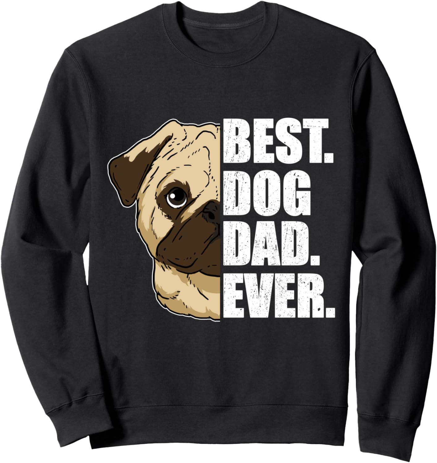 Лучший папа собаки на свете! Подарок для папы мопса. Толстовка Funny Pug Dog Dad Gift Ideas, черный
Лучший папа собаки на свете! Подарок для папы мопса. Толстовка Funny Pug Dog Dad Gift Ideas, черный
