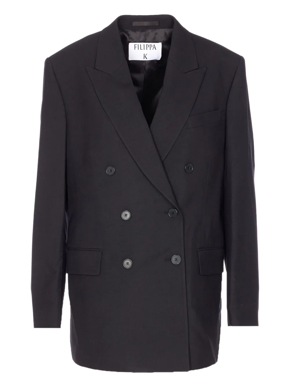 Двубортный пиджак Filippa K, черный
Двубортный пиджак Filippa K, черный