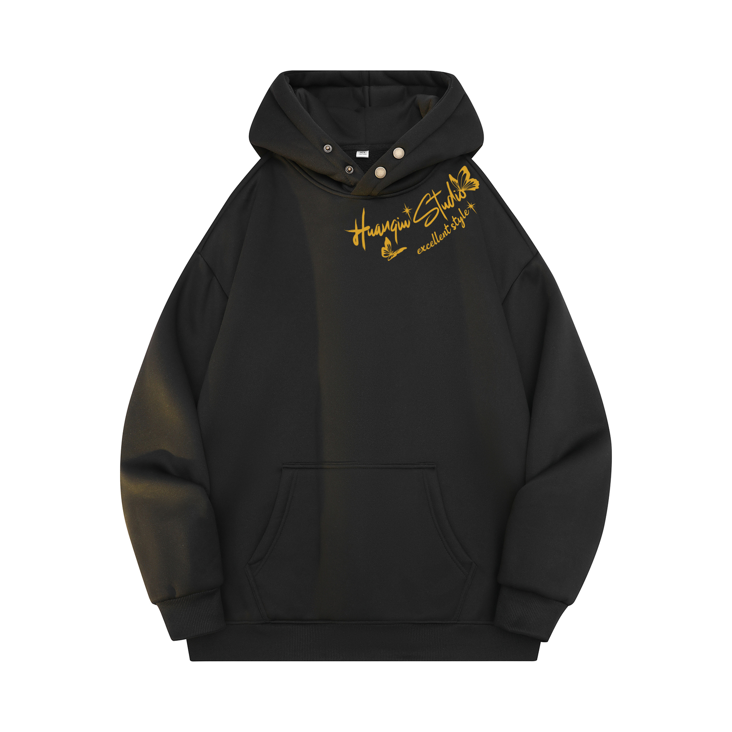 Толстовка Unisex Hooded Thickened Heavyweight HUANQIU, черный (fleece-lined)
Толстовка Unisex Hooded Thickened Heavyweight HUANQIU, черный (fleece-lined)