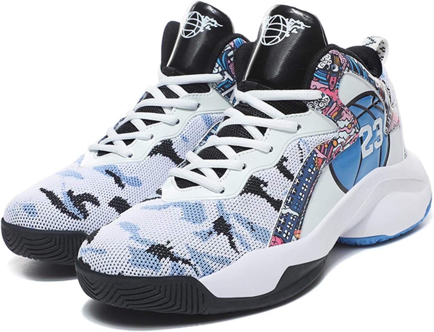 Кроссовки DHAEY для женщин и мужчин, баскетбольные, унисекс, повседневные модные кроссовки для улицы, противоскользящие, для бега и спорта, с амортизацией, для занятий фитнесом (Цвет: B, Размер: 11.5 для женщин / 10 для мужчин), 11.5 Women/10 Me...
Кроссовки DHAEY для женщин и мужчин, баскетбольные, унисекс, повседневные модные кроссовки для улицы, противоскользящие, для бега и спорта, с амортизацией, для занятий фитнесом (Цвет: B, Размер: 11.5 для женщин / 10 для мужчин), 11.5 Women/10 Me...