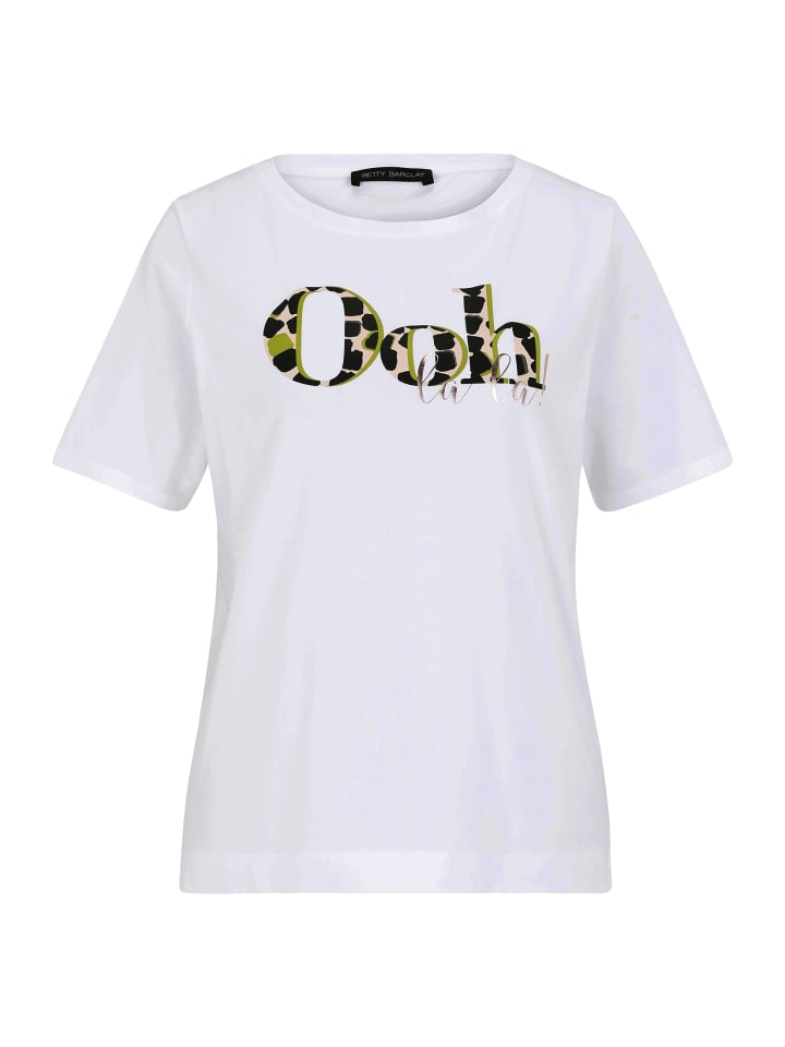 Футболка Betty Barclay, цвет white/beige
Футболка Betty Barclay, цвет white/beige