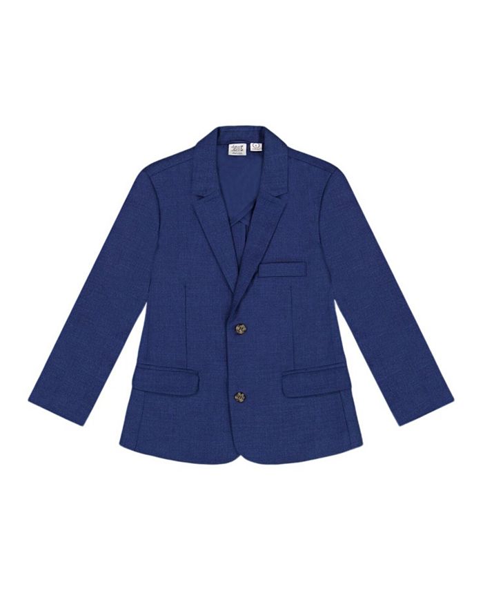 Детский двубортный пиджак для мальчиков - Little Kid Deux par Deux, синий
Детский двубортный пиджак для мальчиков - Little Kid Deux par Deux, синий