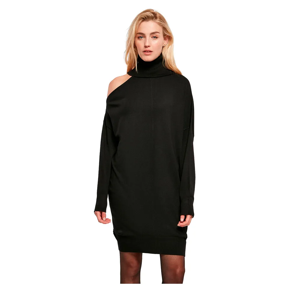 Платье Urban Classics One Shoulder Knit long sleeve short, черный
Платье Urban Classics One Shoulder Knit long sleeve short, черный