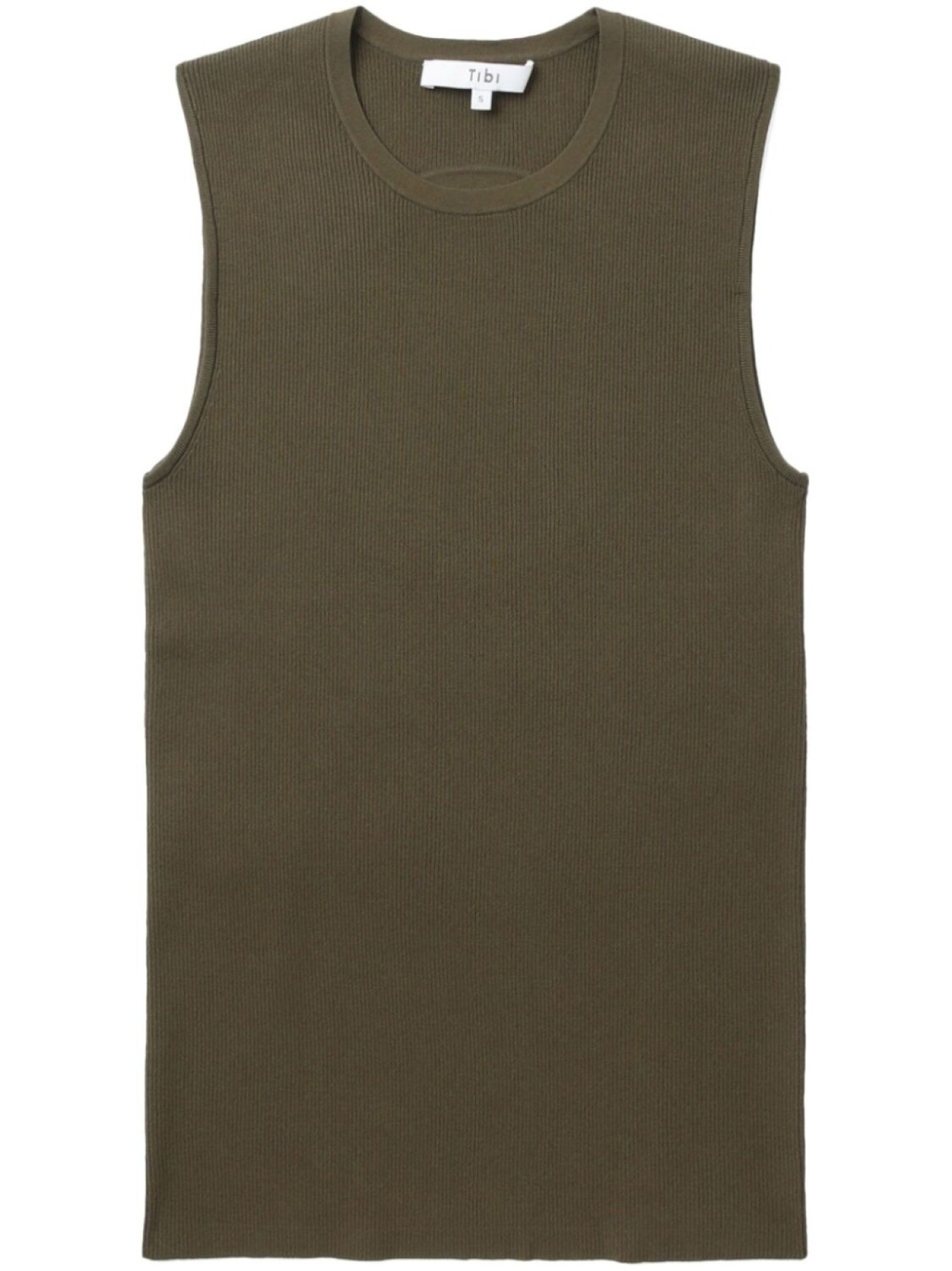 Топ в рубчик Tibi, зеленый
Топ в рубчик Tibi, зеленый