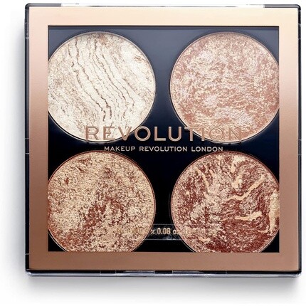 Cheek Kit Don't Hold Back Палетка бронзирующих хайлайтеров для лица, 4 оттенка, 8,8G, Makeup Revolution
Cheek Kit Don't Hold Back Палетка бронзирующих хайлайтеров для лица, 4 оттенка, 8,8G, Makeup Revolution