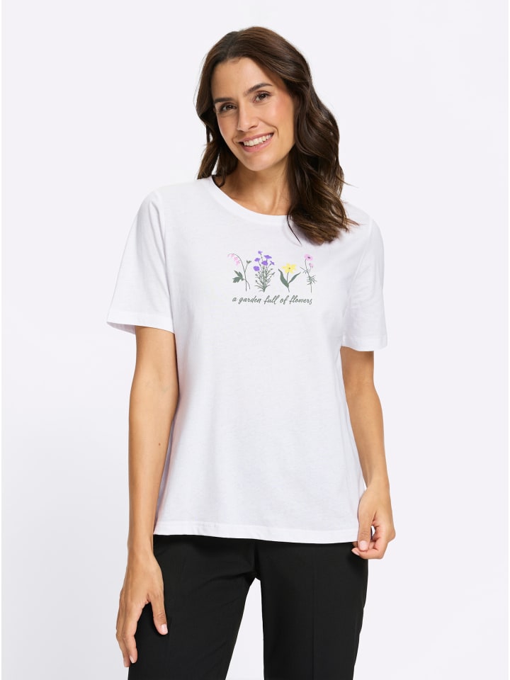 WITT WEIDEN Белая футболка с круглым вырезом и принтом, Белый, WITT WEIDEN Белая футболка с круглым вырезом и принтом
WITT WEIDEN Белая футболка с круглым вырезом и принтом, Белый, WITT WEIDEN Белая футболка с круглым вырезом и принтом