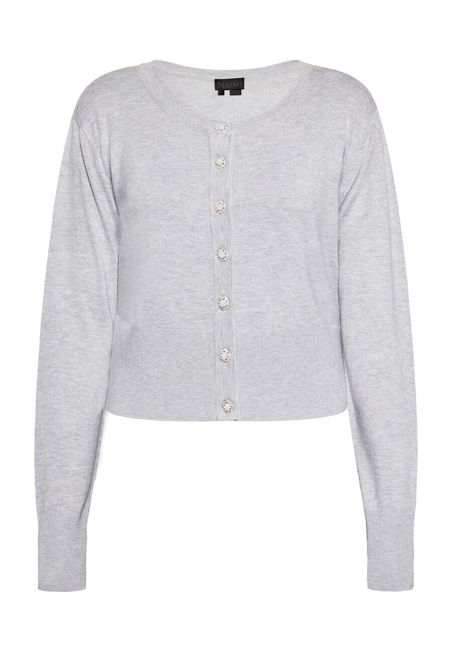 Вязаный кардиган Naemi, пятнистый серый
Вязаный кардиган Naemi, пятнистый серый